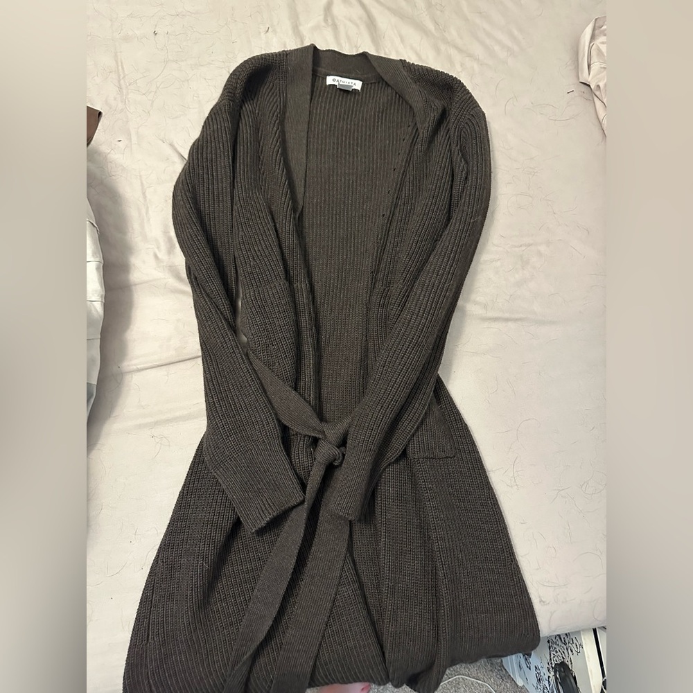 Athleta scenic wrap long cardigan size XS